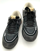 GUCCI Black Grey Suede GG Ultrapace Sneakers 8