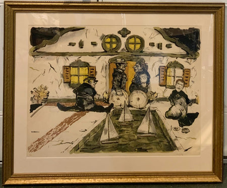 Seymour Rosofsky Vintage Lithograph