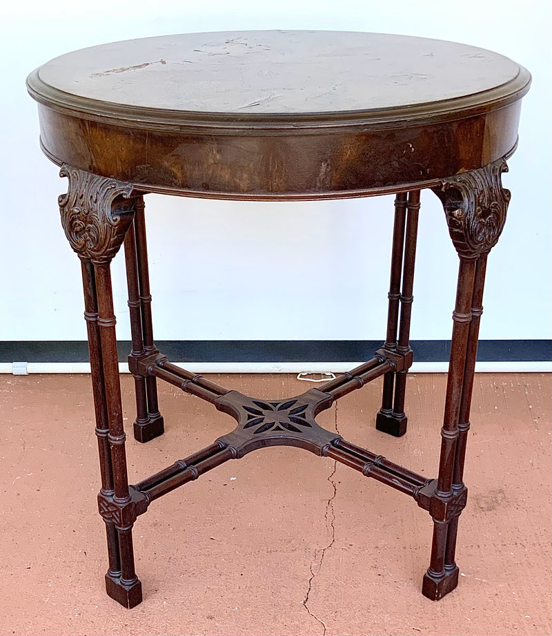 Vintage Round Occasional Table