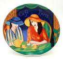 Set/10 Furio Cafe Paris Dinner Plates
