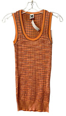 MISSONI Orange Blue Knit S/L Top