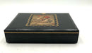 Tooled Leather Jewel Box With Napoleon Scene