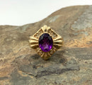 RICHARD KLEIN JEWELRY 10kt Gold & Amethyst Ring