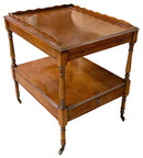 Vintage Walnut Telephone Table