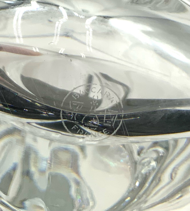 Baccarat Crystal Rigot Vase