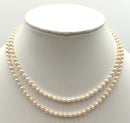 14kt Gold & Cultured Saltwater Akoya Pearl Necklace