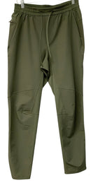 LULULEMON Green Textured Knit D/S Waist Jogger Pants