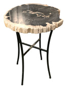 Petrified Wood Occasional Table