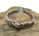 JAI BY JOHN HARDY Sterling & Garnet Bracelet w/14kt Gold Accents
