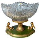 Florentine Style Crystal Centerpiece Bowl