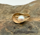 14kt Gold & Saltwater Akoya Pearl Ring