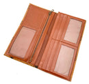MCM Vintage Cognac Leather Visetos Long Wallet