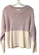 STITCH & NEEDLE Lavender/Blush L/S Sweater