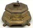 Mottahedeh Octagonal Brass Box