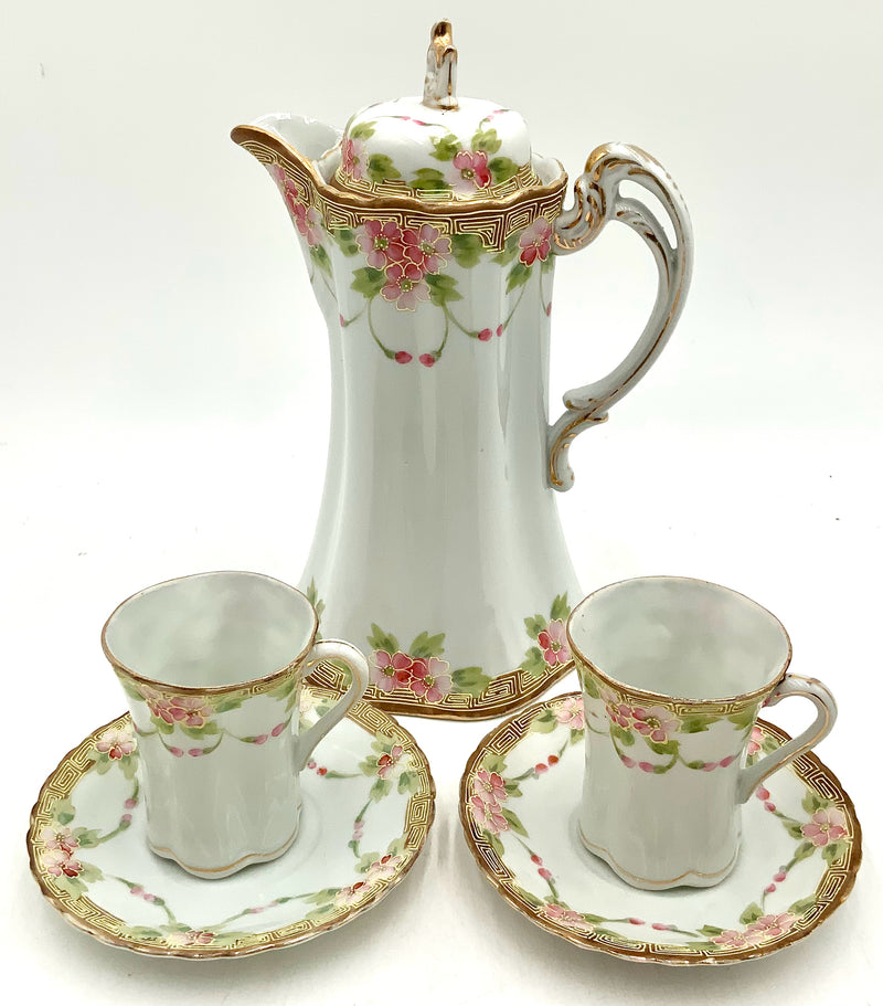 Nippon Porcelain Chocolate Set