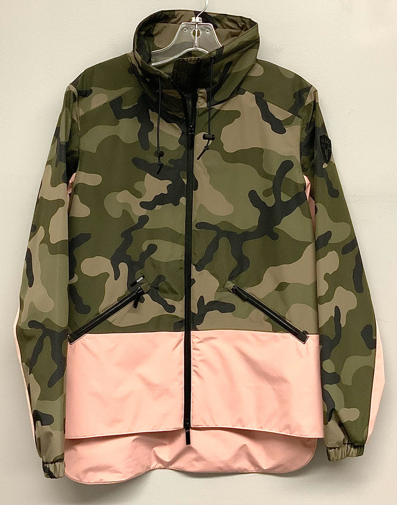 NOBIS Camoflauge Blush Trim Leah Tech Jacket