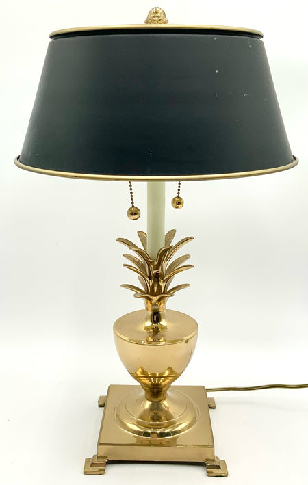 Brass Pineapple Table Lamp