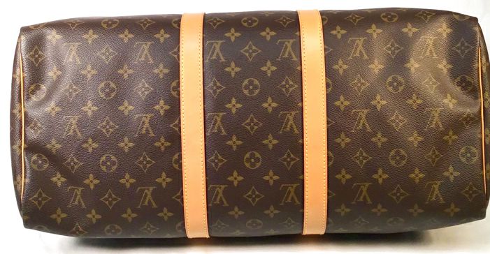 LOUIS VUITTON Monogram Canvas Keepall 55 Duffle Bag