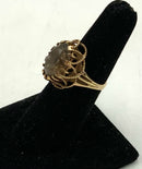 14kt Gold & Smoky Quartz Ring