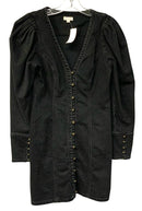PILCRO Dark Denim B/D L/S Dress
