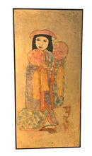 Pair of Asian Watercolor Giclees