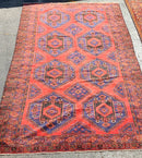 Handmade Afghan Tribal Rug 6'5"x13'