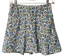SMITH & QUINN Blue/White/Pink Floral S/L Top & Tiered Skort 2 PC