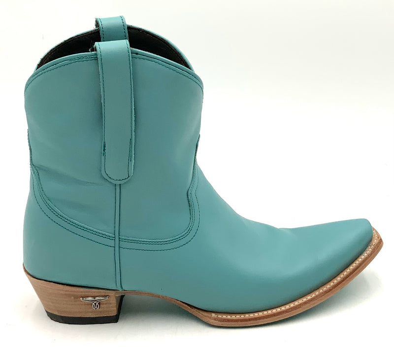 Lane Turq Emma Jane Snip Toe Western Booties 10