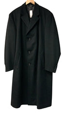 JOS A BANK Black Cashmere Topcoat 44L