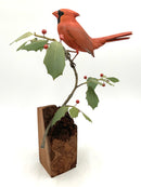 Hand Carved Northern Cardinal by Gary Eigenberger