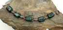 Sterling & Ruby in Zoisite Bracelet