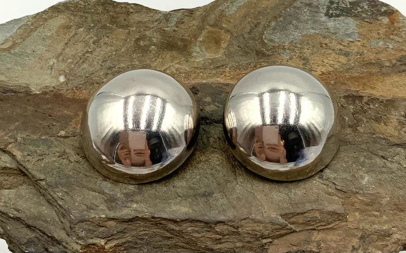 Mexico Sterling Clip-On Earrings