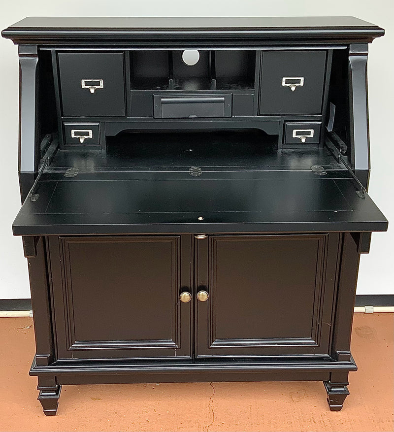 Black Slant Top Desk