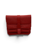 SENREVE Red Saffiano Leather Envelope Clutch Crossbody