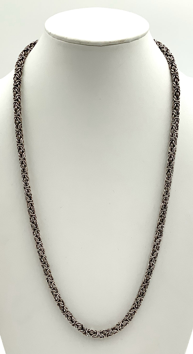 Sterling Byzantine Style Necklace