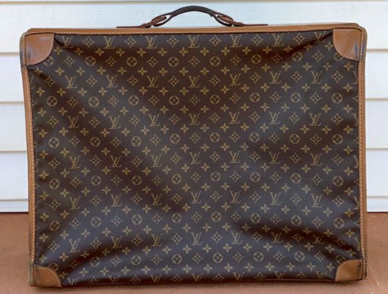 LOUIS VUITTON Vintage The French Company Monogram Pullman Suitcase