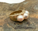 14kt Gold & Akoya Pearl Ring