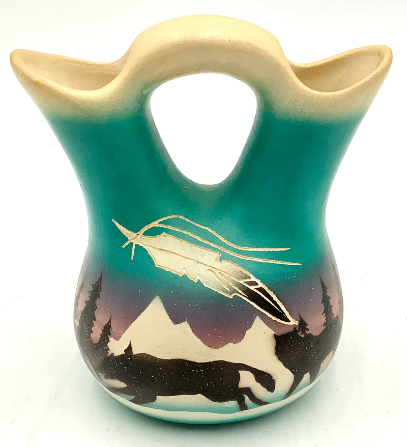 Native American Wedding Vase
