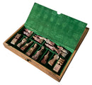 Vintage Korean Carved Soapstone Chess Set