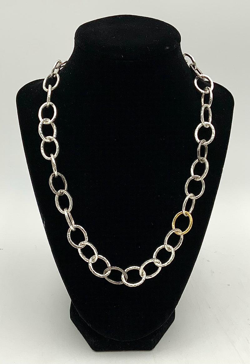 GURHAN Sterling Large Link Chain Necklace