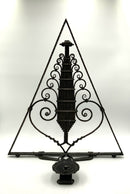 Vintage Handmade Iron Candleholder
