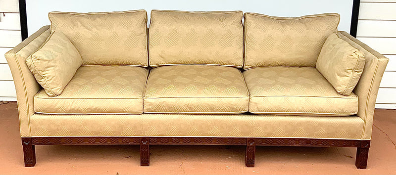 Vintage Kindel Sofa with Chinoiserie Frame