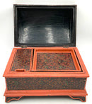 Vintage Burmese Lacquerware Box