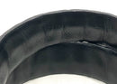 Midnight Genuine Crocodile Wide Belt