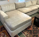 Macy's Modern Concepts Gray Upholstered Sectional