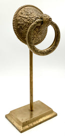 Ornate Brass Towel Ring