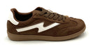PROJECT CLOUD Brown Faux Suede White Irita Sneakers 7