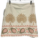 SPARTINA Tan /Red/Green Callawassie Palmetto Skort