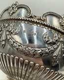 Antique English Sterling Silver Monteith Bowl