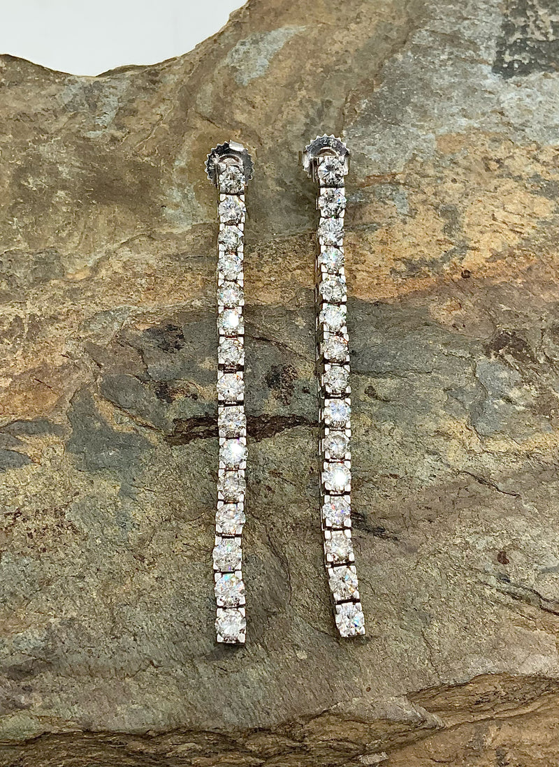 14kt Gold & Diamond Earrings